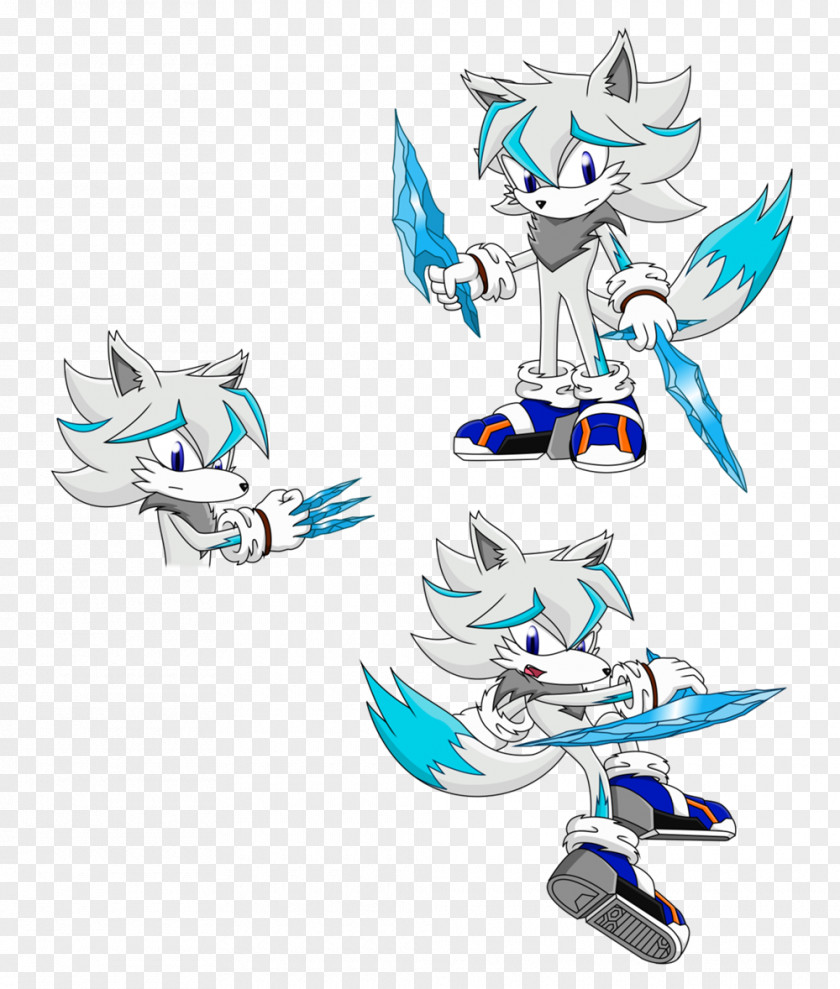 Leon Sonic The Hedgehog Shadow Unleashed Silver Gray Wolf PNG