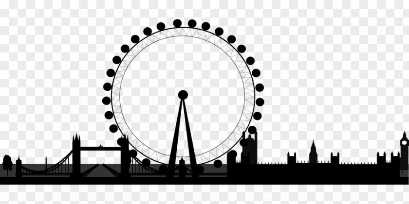 London Eye Clip Art PNG