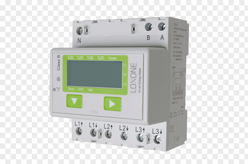 Smart Meter Electricity Modbus Three-phase Electric Power Energy PNG