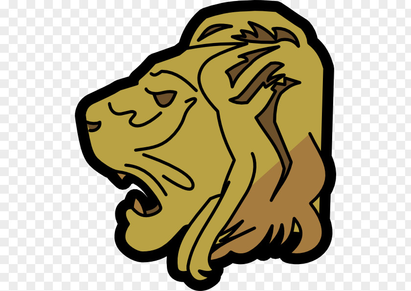 Cartoon Lion Head Simba Animation Clip Art PNG