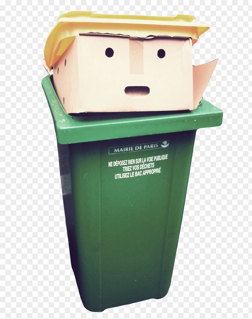 Donald Trump Icon Rubbish Bins & Waste Paper Baskets Humour Caricature PNG