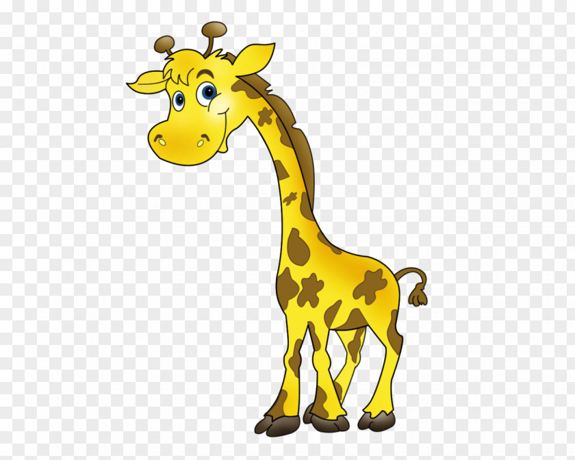 Giraffe Neonate Ansichtkaart Instagram PNG