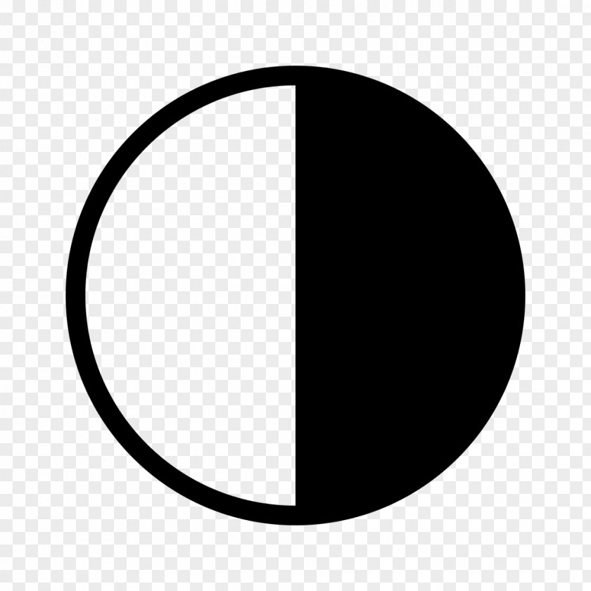 Half Moon Circle Clip Art PNG