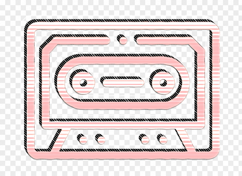 Tape Icon Audio And Video Cassette PNG