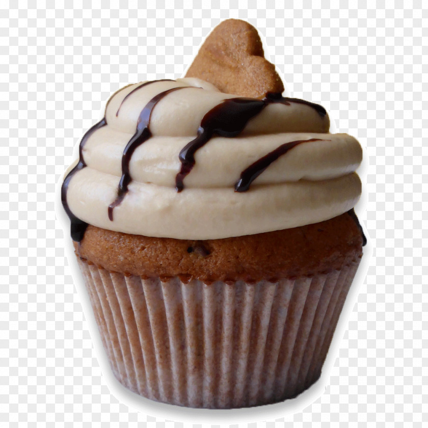 Chocolate Cupcake Peanut Butter Cup Muffin Praline Buttercream PNG