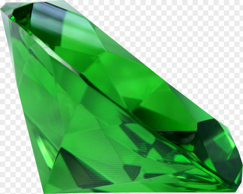 Emerald Diamond Gemstone PNG