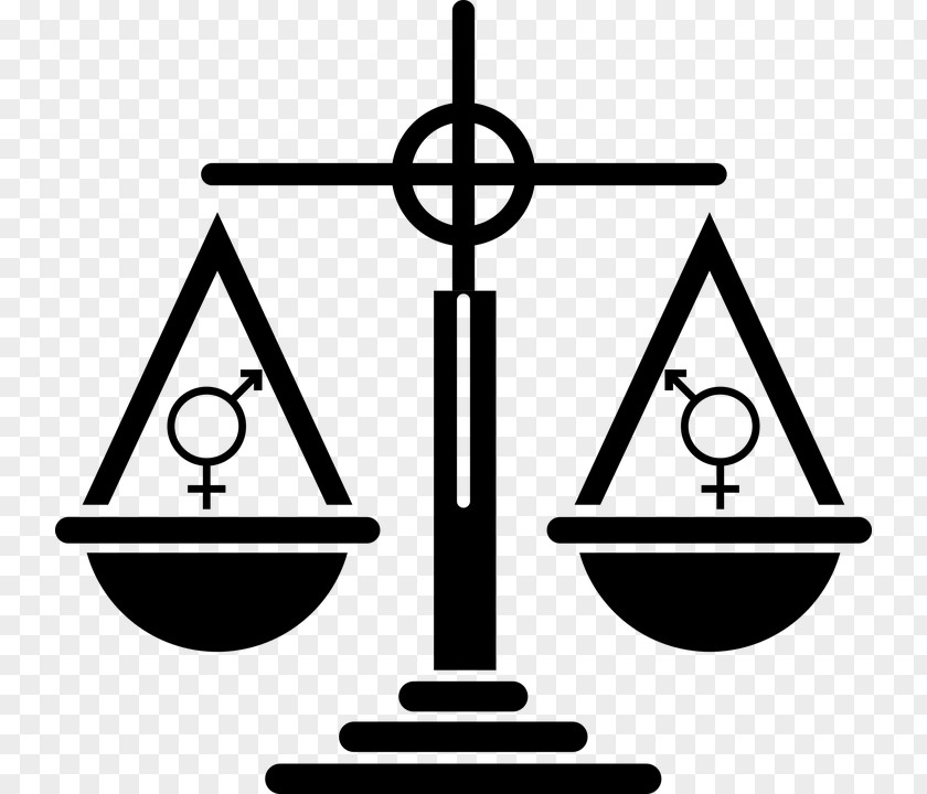 Feminism Measuring Scales Clip Art PNG