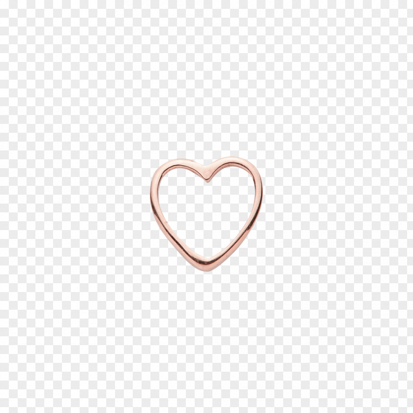 Gold Heart Body Jewellery Silver Ring PNG
