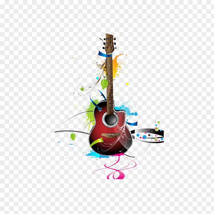 Guitar Music Shutterstock Illustration PNG Illustration, guitar clipart PNG
