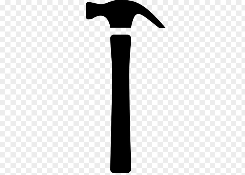 Hammer Pickaxe Font PNG