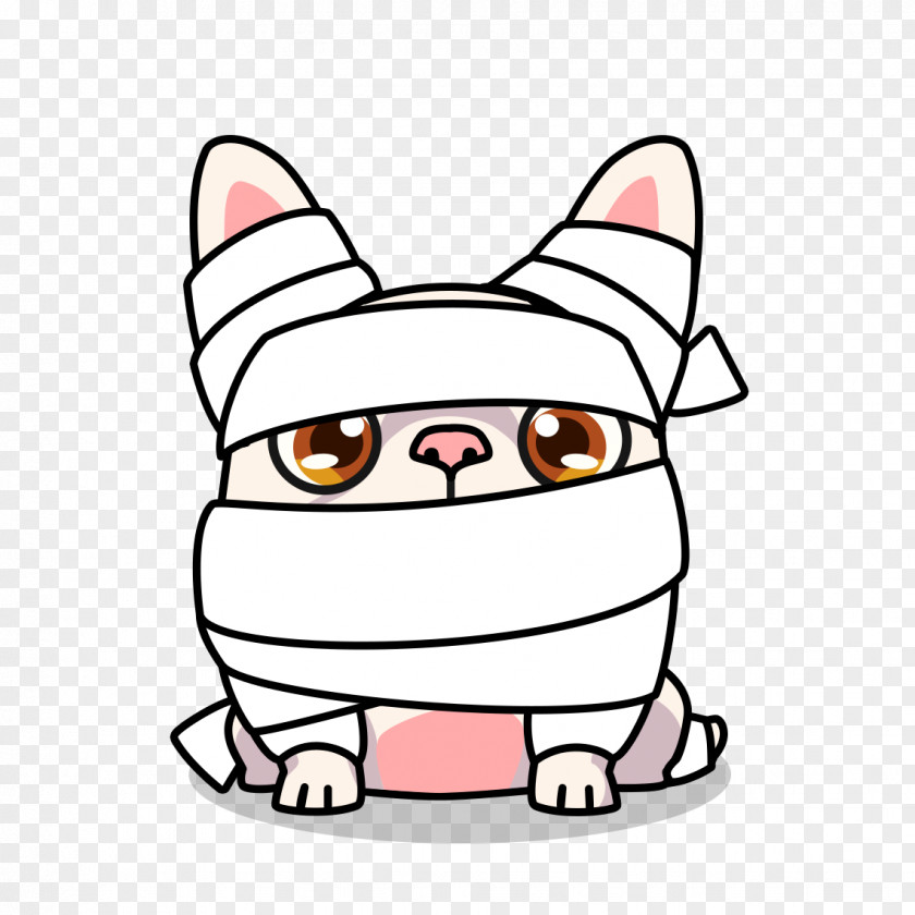 Mummy Whiskers Dog TRON CryptoKitties Cryptocurrency PNG