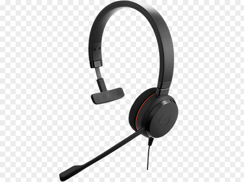 USB Jabra Evolve 20 Headset Noise-canceling Microphone Unified Communications PNG