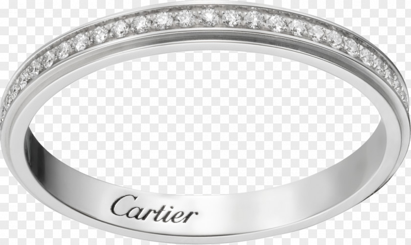 Wedding Ring Diamond Cartier PNG