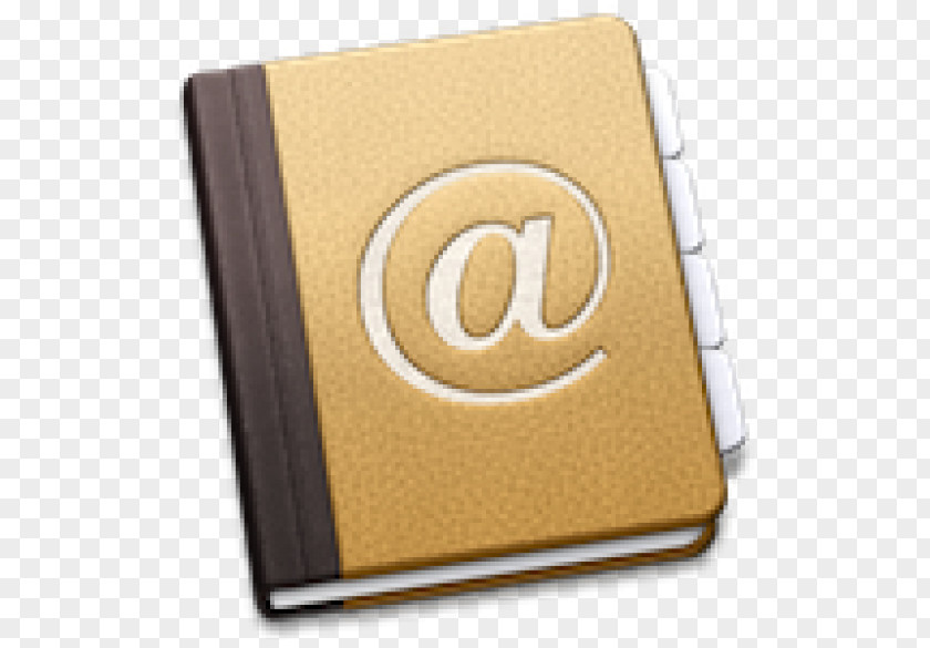 Apple Address Book MacOS PNG