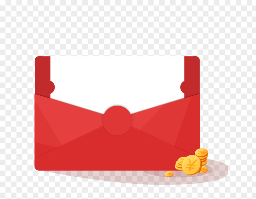 Money Bag Wedding Invitation Red Envelope PNG