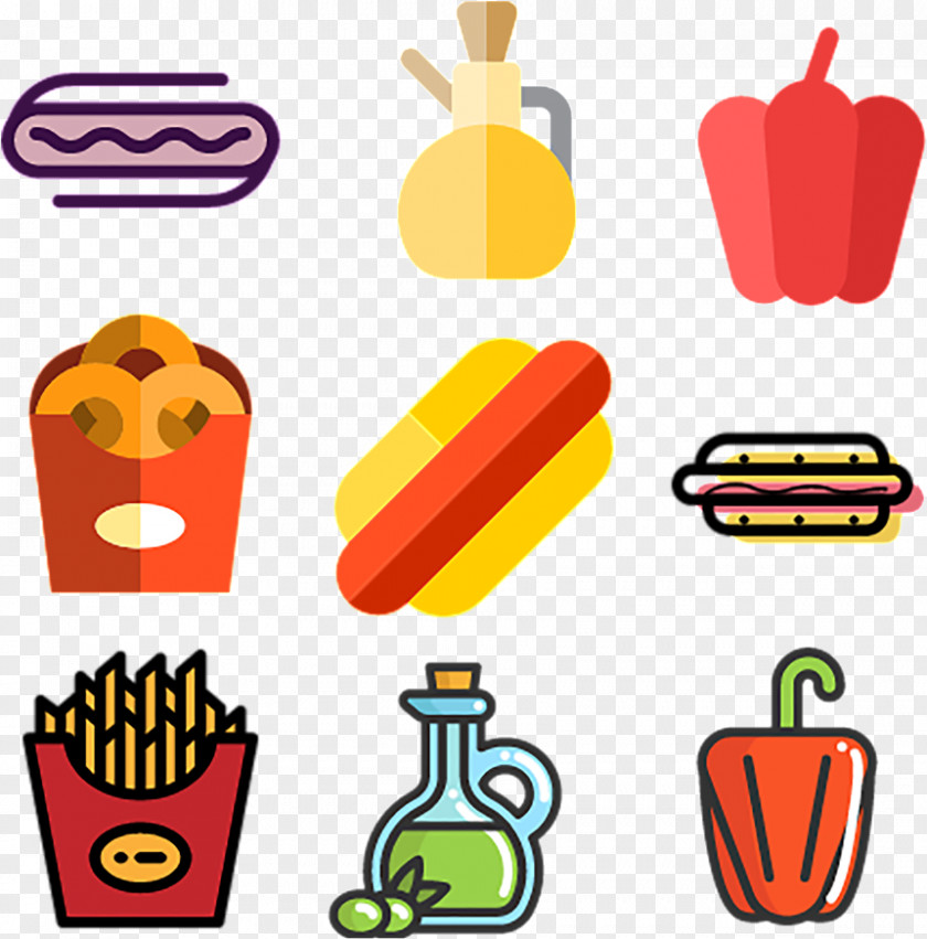Side Dish Birthday Candle Junk Food Cartoon PNG