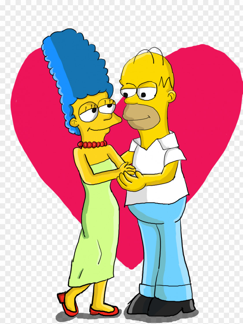 Simpsons Marge Simpson Homer Fan Art Crispijana PNG