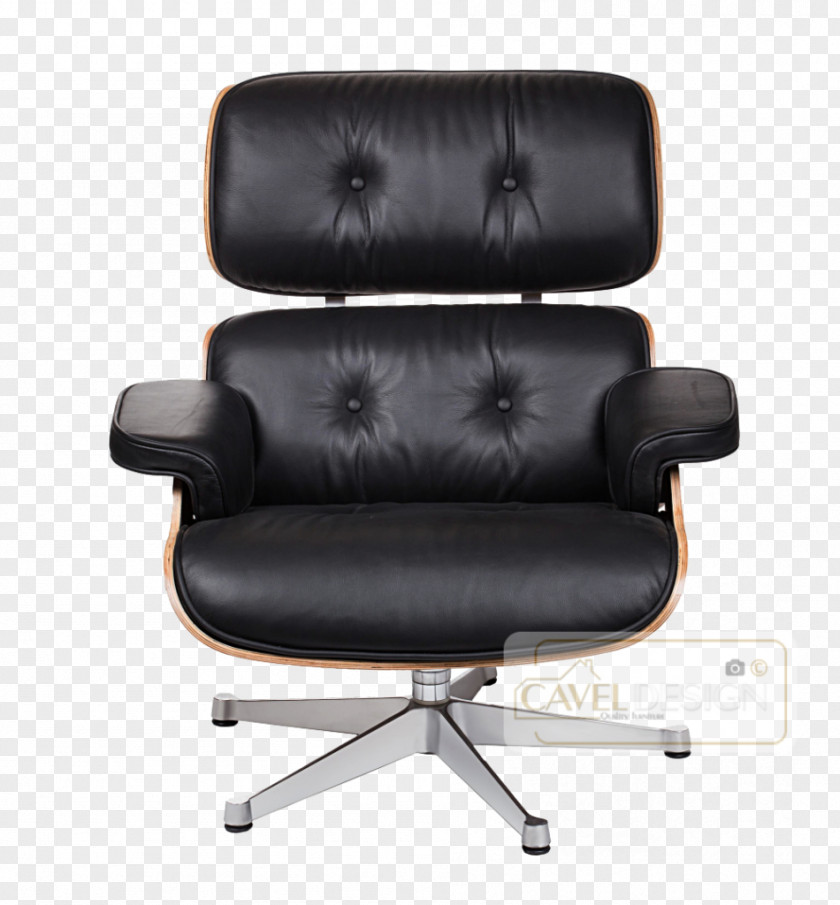 Walnut Wood Eames Lounge Chair Office & Desk Chairs Industrial Design PNG