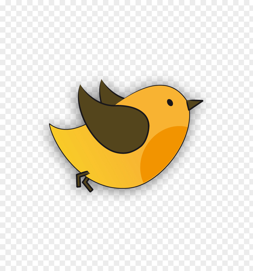 Bird Beak Yellow Clip Art PNG