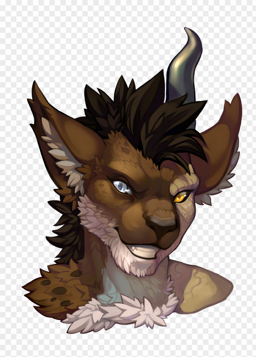 Lion Furry Fandom Cartoon Head Shot PNG