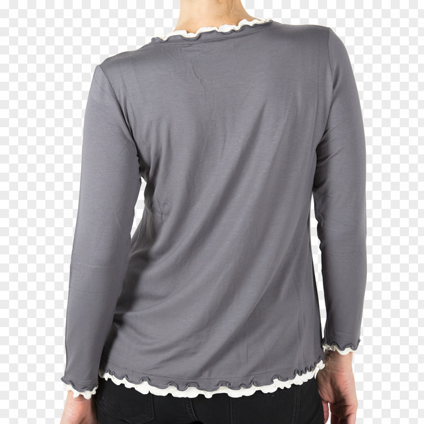 T-shirt Long-sleeved Shoulder Blouse PNG