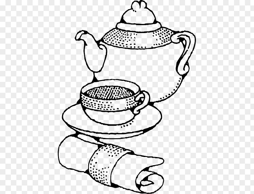 Teapot Drawing Teacup White Tea Clip Art PNG