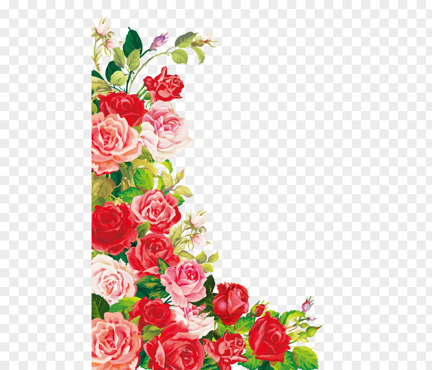 Beautiful Roses Wedding Invitation Birthday Cake Greeting Card Flower PNG