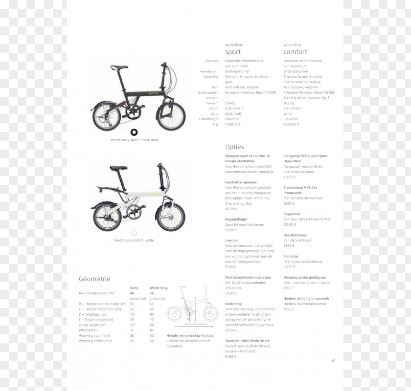 Bicycle Birdy World Folding Riese Und Müller PNG