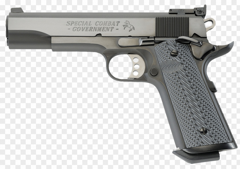 Colts Colt's Manufacturing Company M1911 Pistol .45 ACP Automatic Colt Firearm PNG