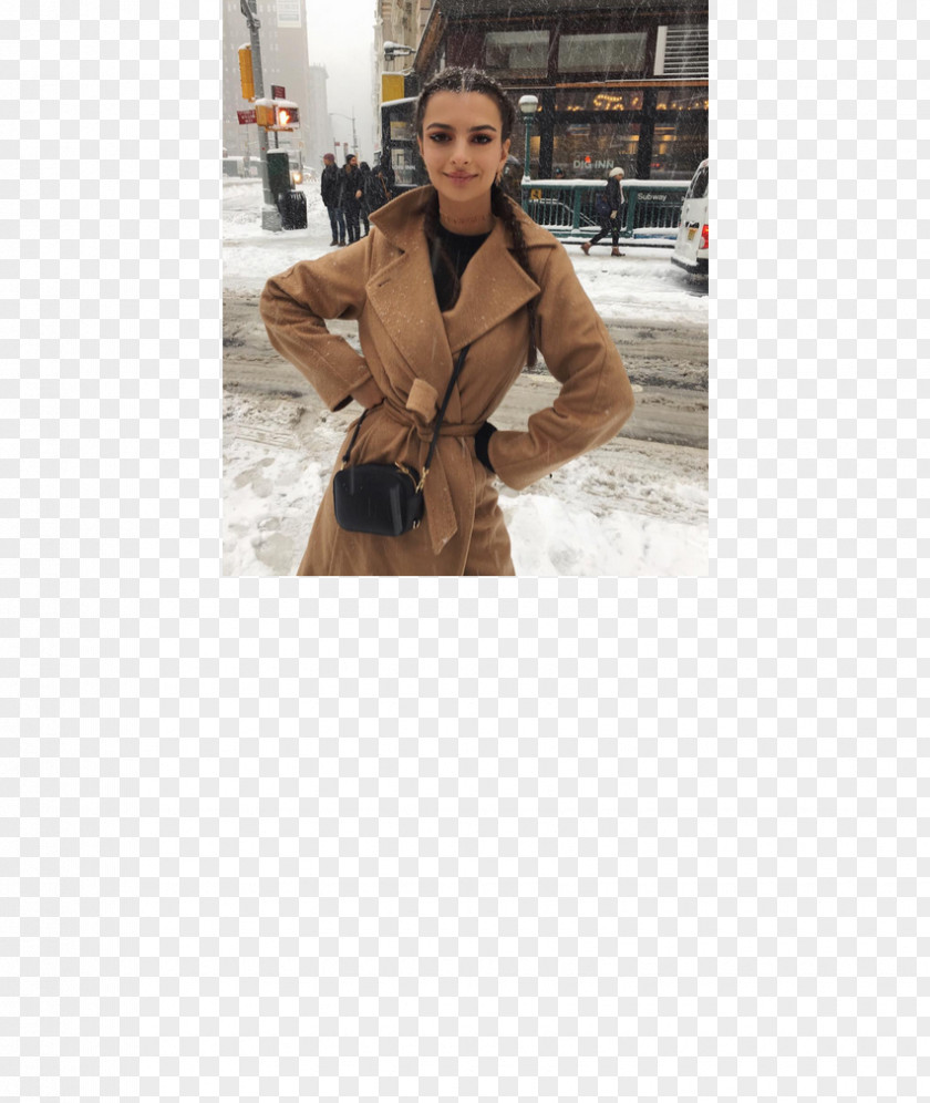 Emily Ratajkowski New York Fashion Week Female Winter Storm PNG