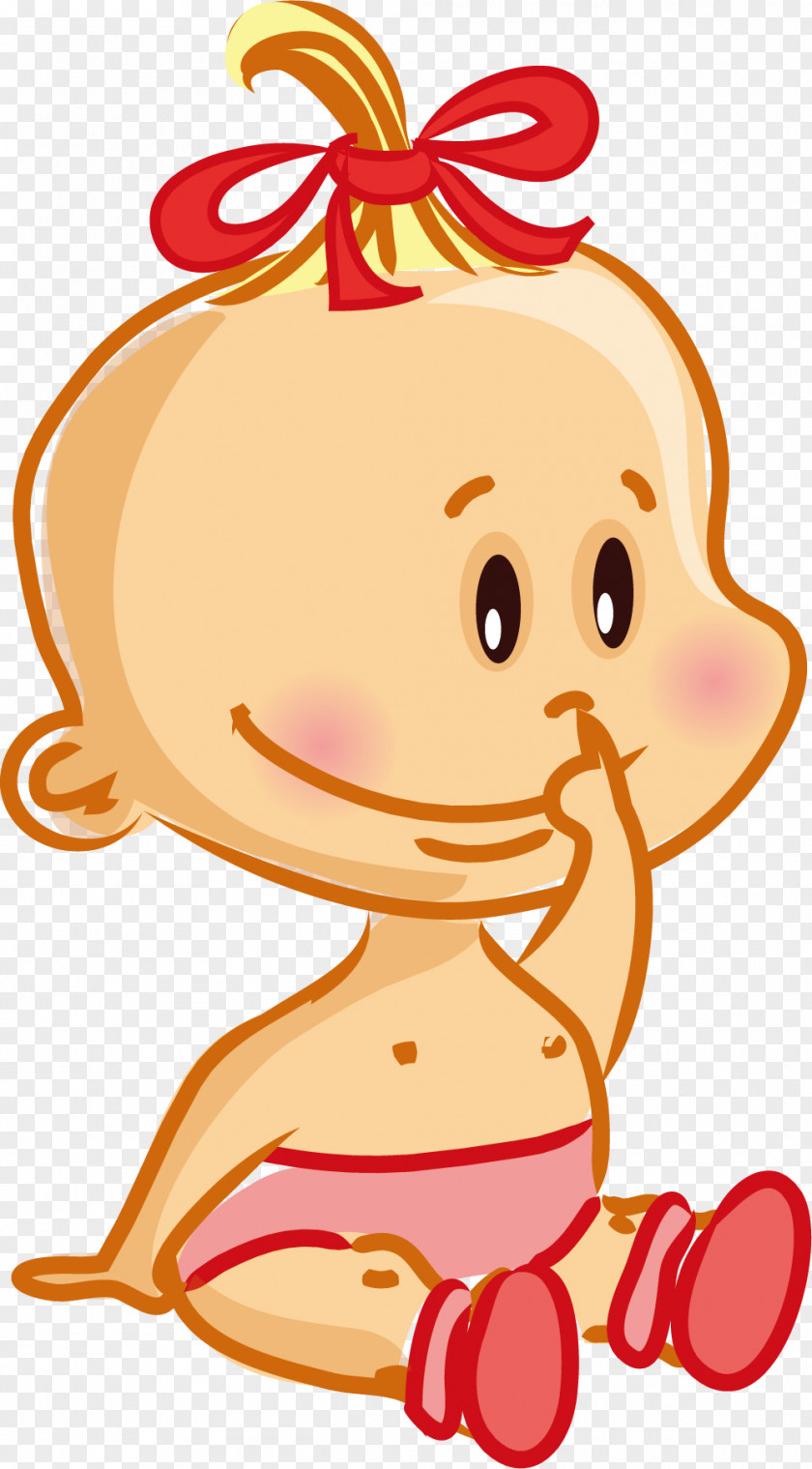Hand Painted Baby Infant Pregnancy Boy Illustration PNG