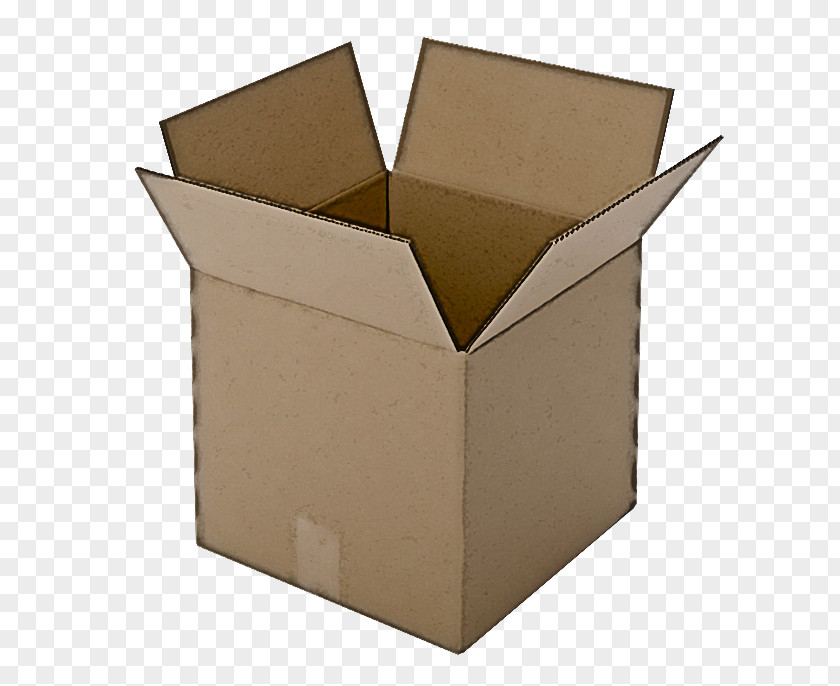 Package Delivery Cardboard Carton Angle PNG