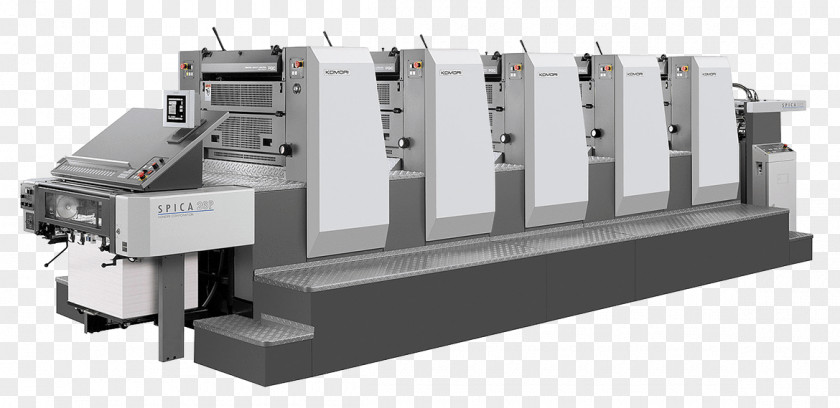 Printer Offset Printing Lithography Press Paper PNG