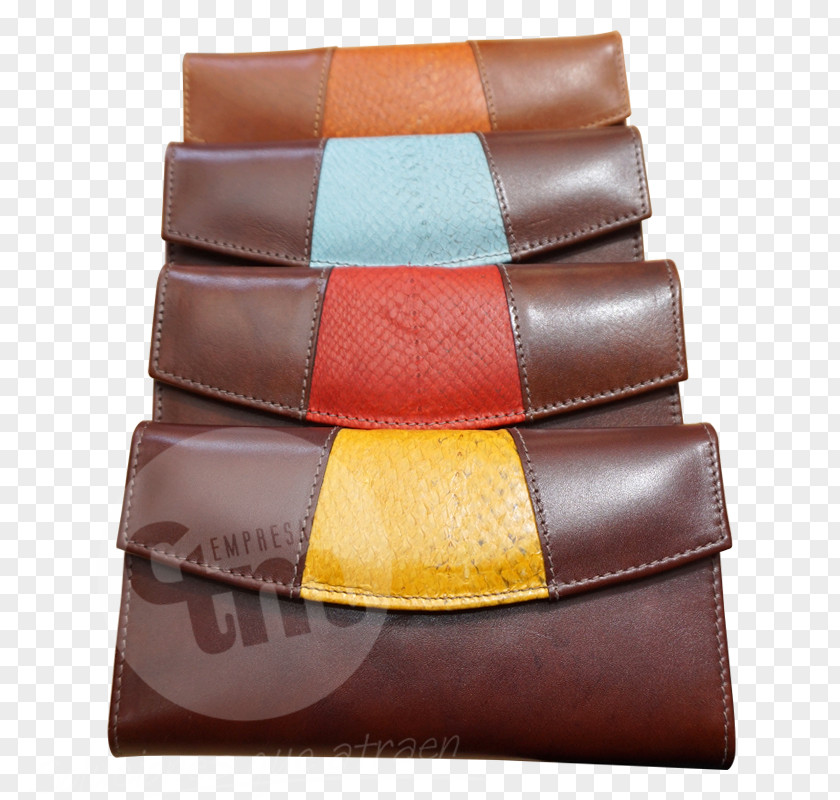 Salmon Material Leather Rectangle PNG