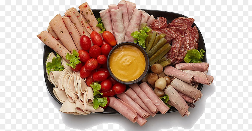 Catering Menu Kielbasa Barbecue Delicatessen Hors D'oeuvre Lunch Meat PNG