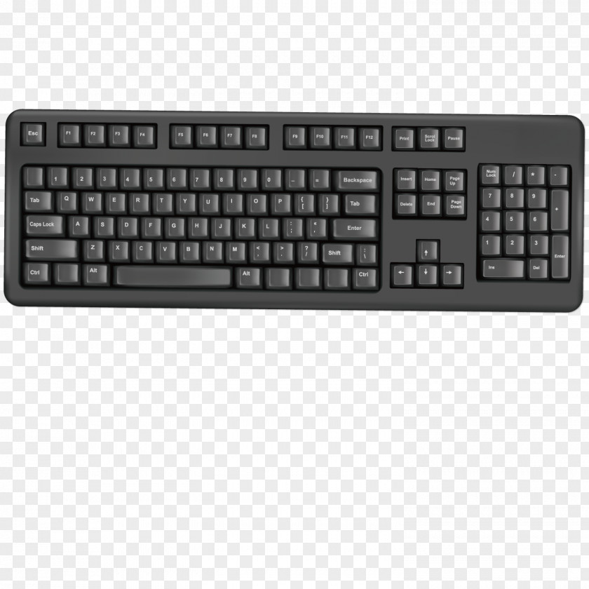 Compact Keyboard Computer Mouse Cherry Illustration PNG