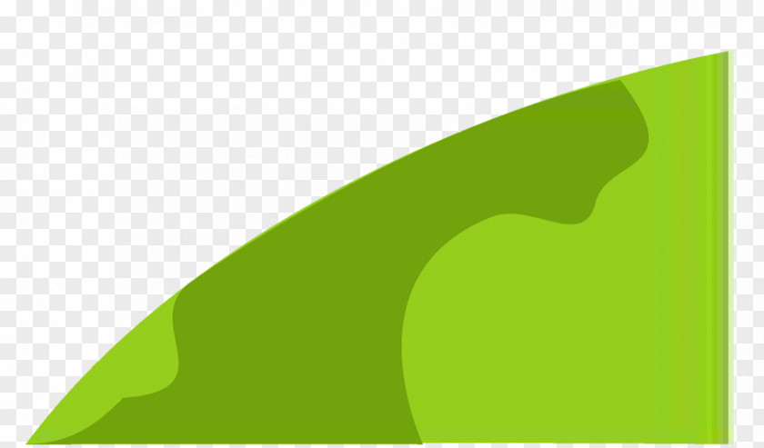 Graphic Refinement Leaf Green PNG