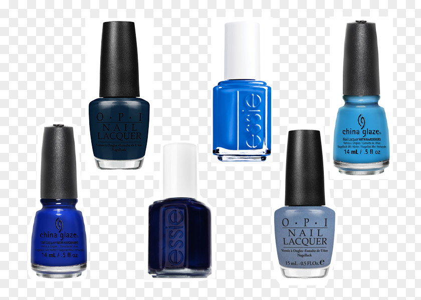 Nail Polish Blue Color OPI Products PNG