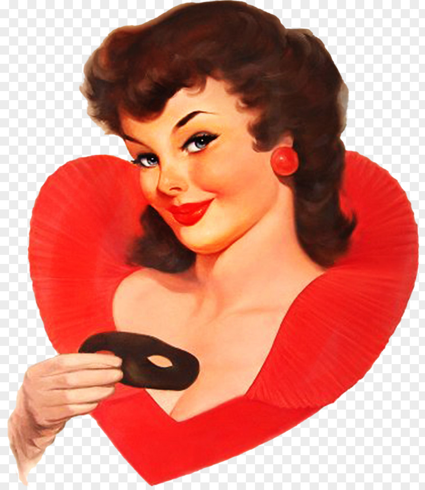 Pin-up Girl The Art Of Baron Von Lind Painting Retro Style PNG girl of style, painting clipart PNG