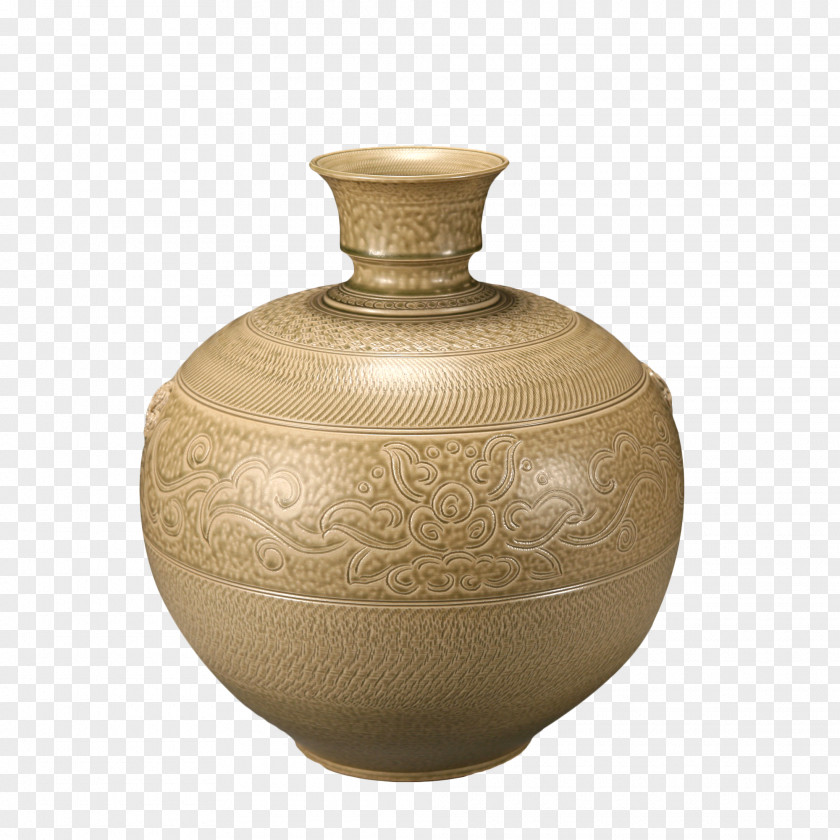 Billion Ornament Ceramic Kiln Pottery Ash Glaze Cizhou Ware PNG