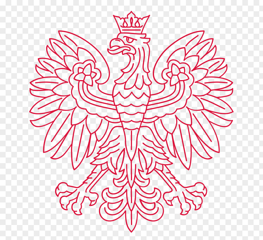 Coat Of Arms Poland National Emblem Flag PNG