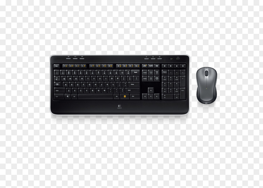Computer Mouse Keyboard Wireless Logitech K270 PNG