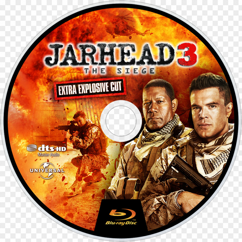 Dvd Jarhead 3: The Siege Blu-ray Disc DVD Film Compact PNG