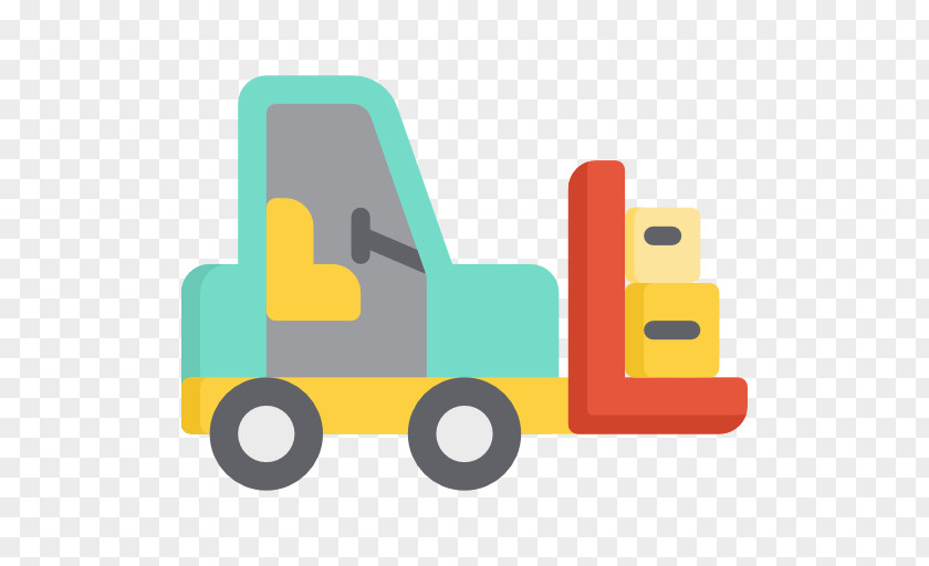 Forklift Transport Logistics Clip Art PNG