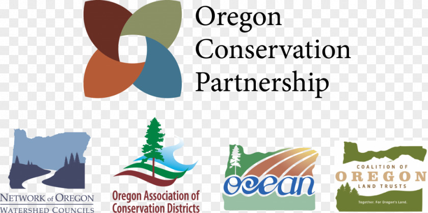 Logo Oregon Association Of Conservation Districts Brand Banner PNG