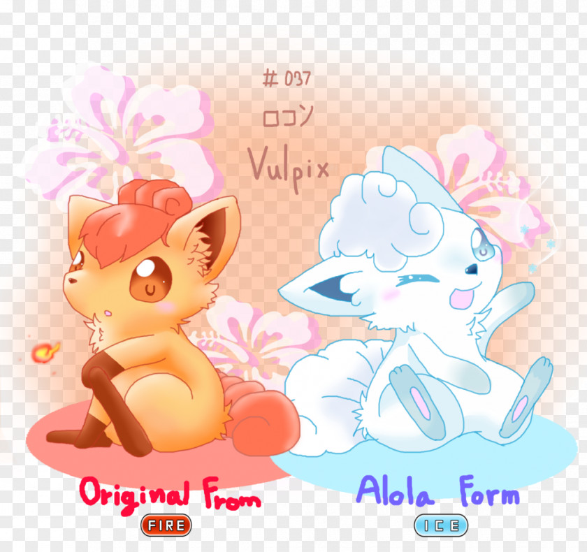 Pikachu Pokémon Sun And Moon Vulpix Alola Ninetales PNG