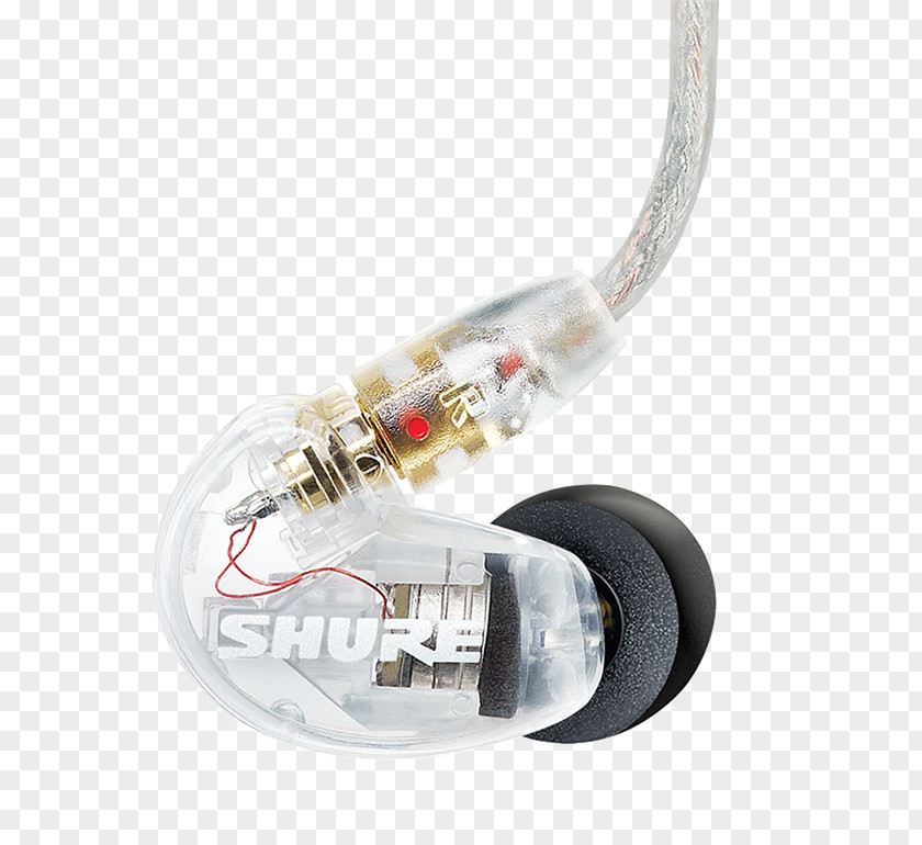 Shure Earphones SE215 Headphones Sound Écouteur PNG