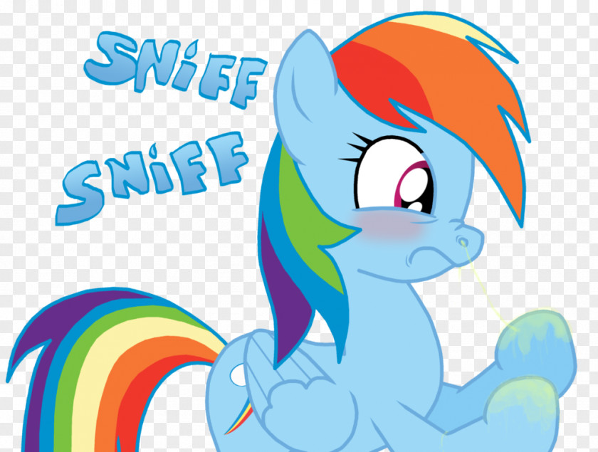 Sneeze Rainbow Dash Pony Nose Art PNG