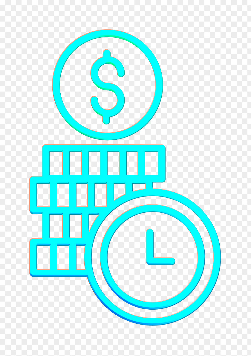 Time Is Money Icon Investment Clock PNG