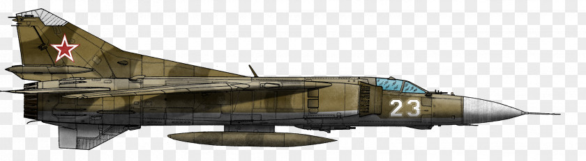 Airplane Fighter Aircraft MiG-23 Air Force Aerospace Engineering PNG